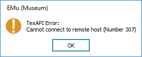 Cannot connect to remote host
